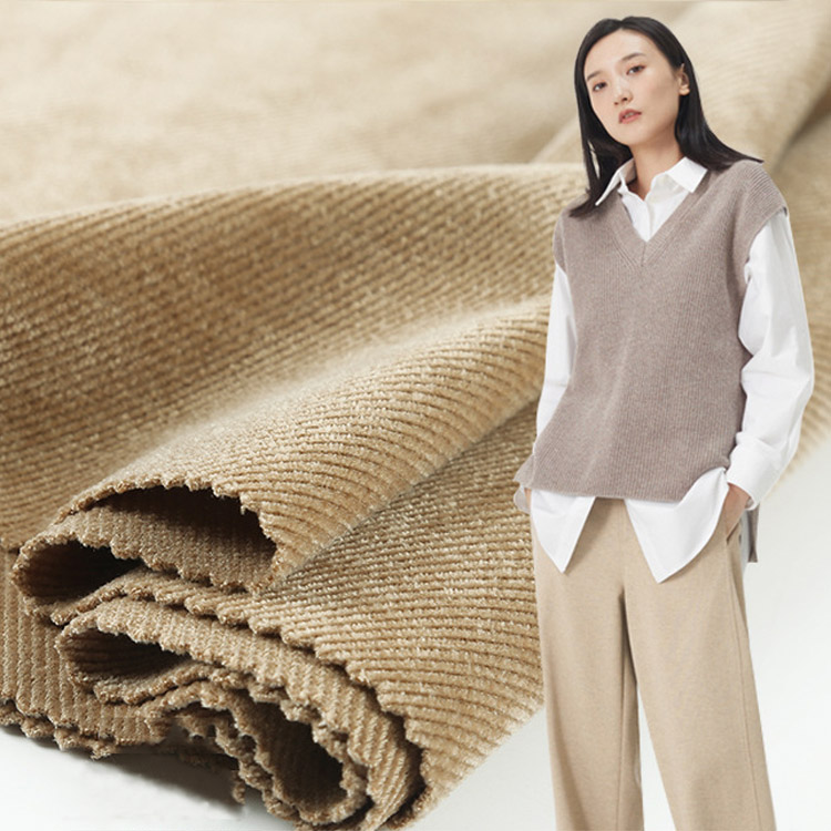 Middle-weight na Woolen Chenille Twill na Tela